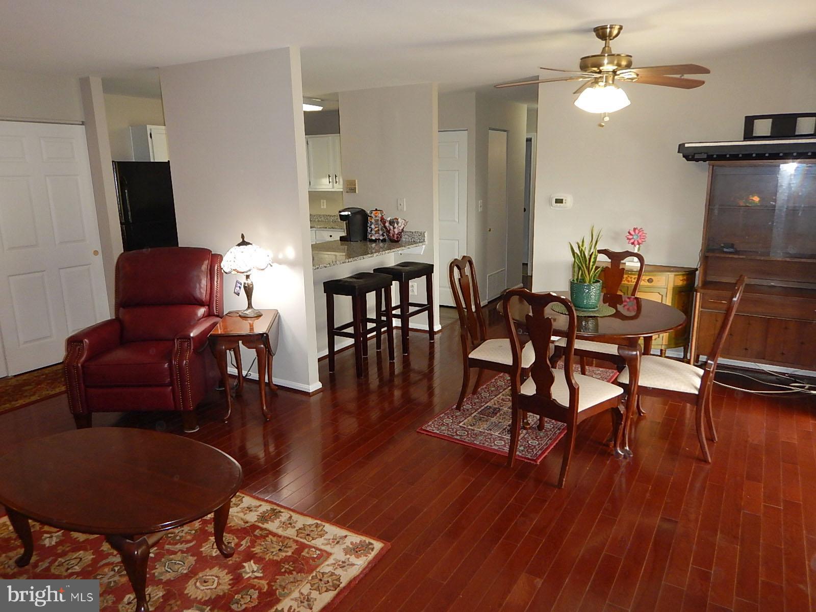 4106 Chardel Road, Unit 3F Nottingham, MD 21236 - Photo 11 of 25 Living Room view toward Kitchen and Dining Room