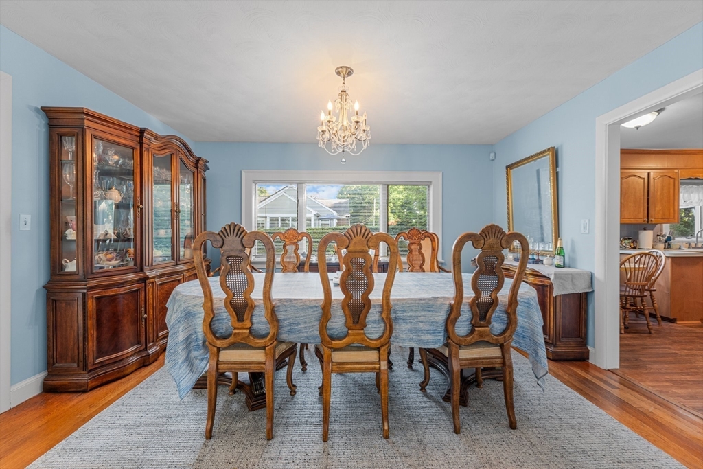 8 Mary Mt Road Auburndale, MA 02466 - Photo 12 of 36 a view of a dining room with furniture window and wooden floor