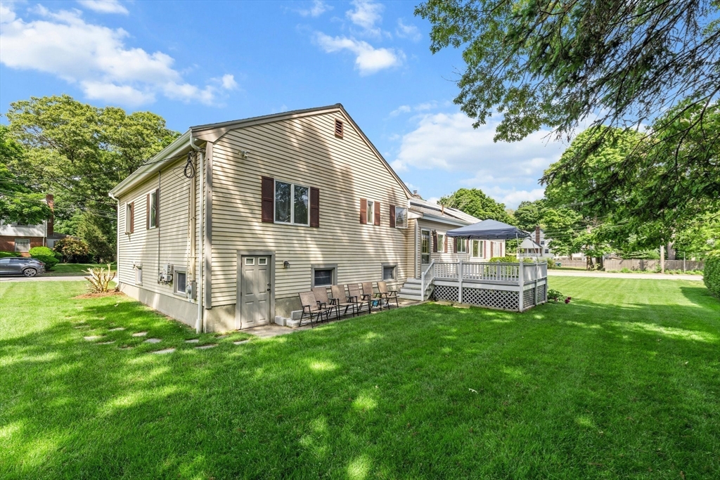 8 Mary Mt Road Auburndale, MA 02466 - Photo 5 of 36 a front view of house with yard and green space