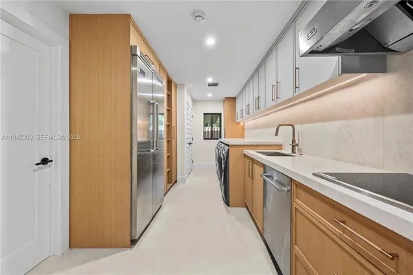 a bathroom with a shower and a toilet