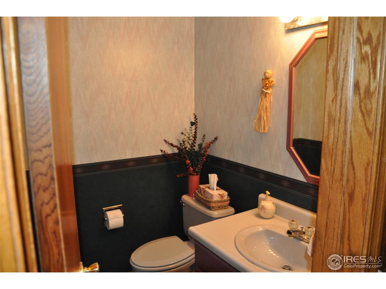 440 Venner Ranch Road Estes Park, CO 80517 - Photo 15 of 25 a bathroom with a sink and mirror