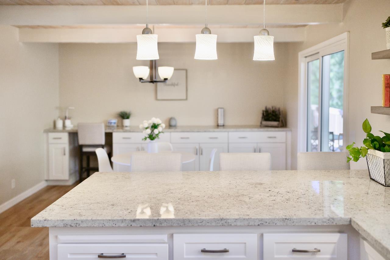 155 Rabbits Run Road Santa Cruz, CA 95060 - Photo 27 of 113 a bathroom with a granite countertop sink