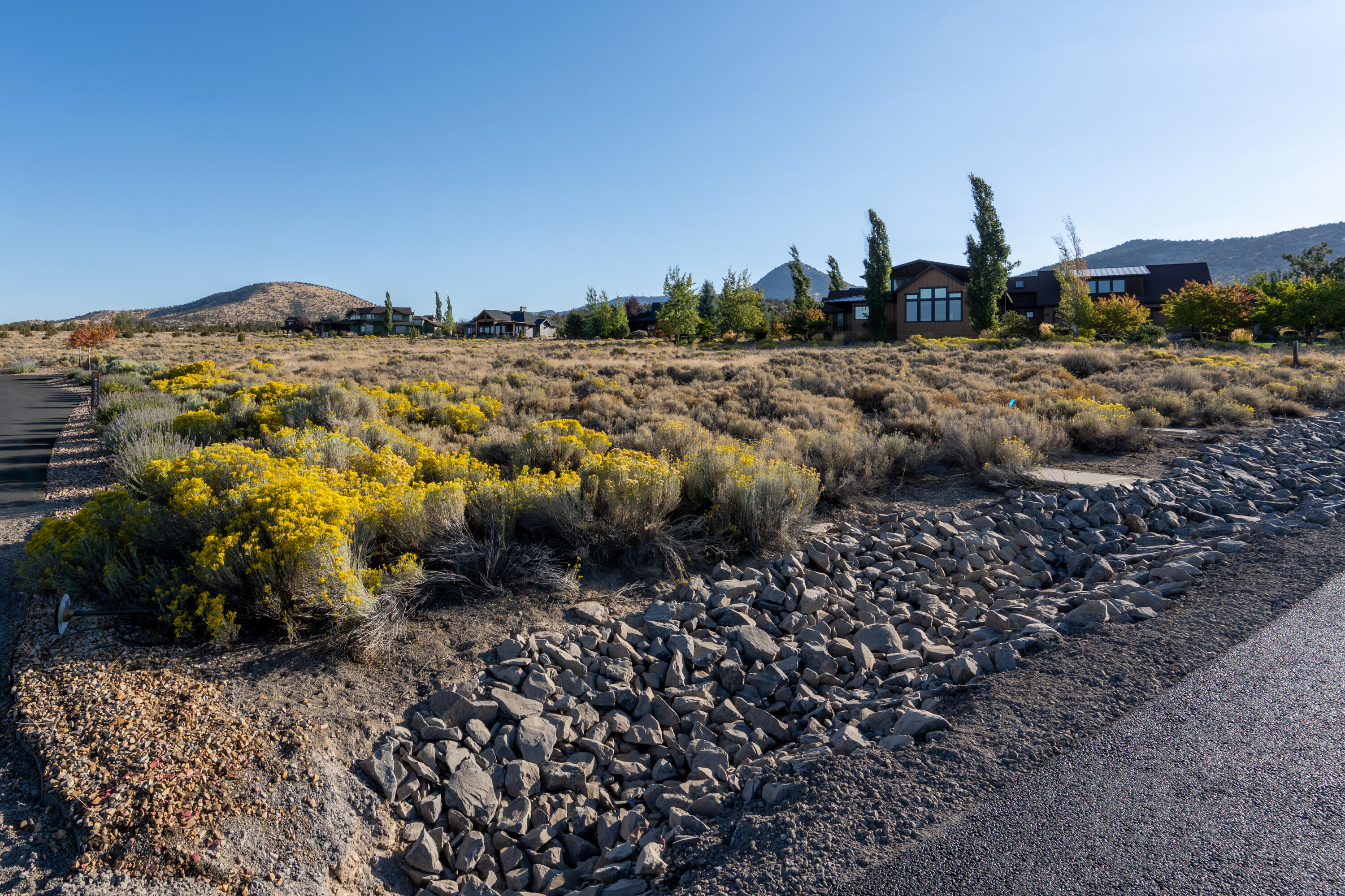15944 South W Brasada Ranch Road, Unit LOT 285 Powell Butte, OR 97753 - Photo 2 of 30 a view of a dry yard with trees