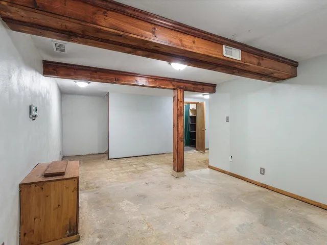 a view of a storage & utility room