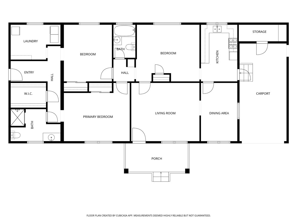 282 West Bennett Road Westminster, SC 29693 - Photo 42 of 42 This floor plan details the layout, offering a comprehensive view of the home's flow and features.