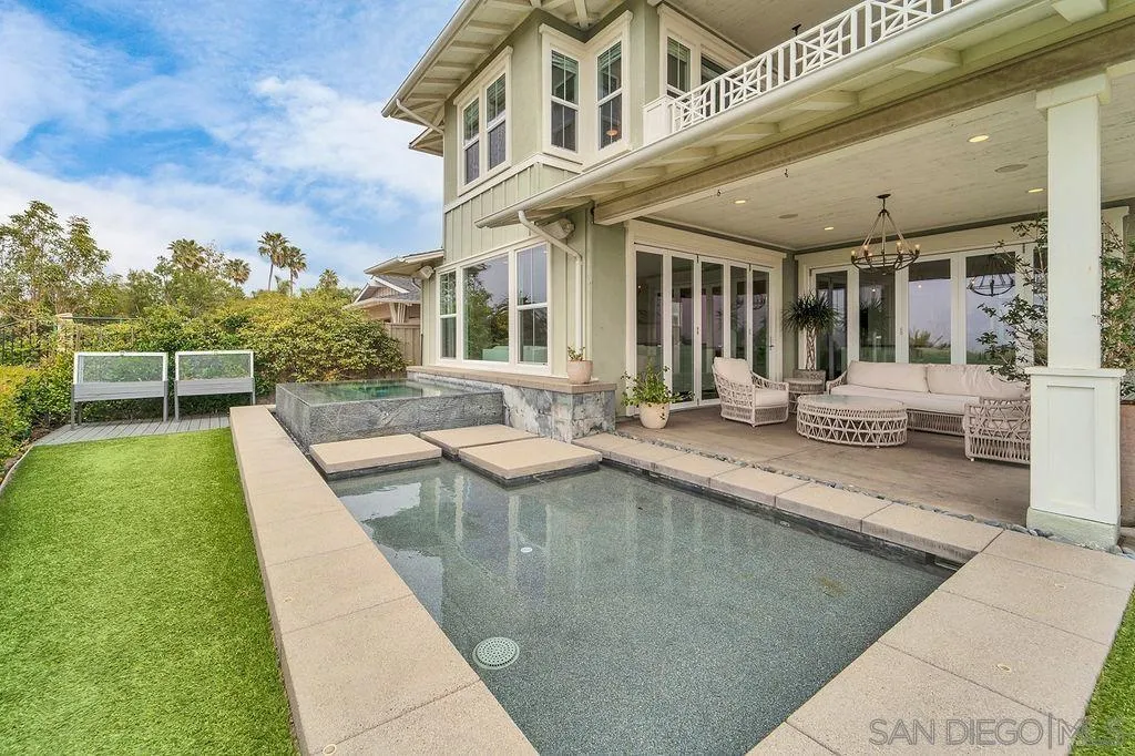 896 Channel Island Drive Encinitas, CA 92024 - Photo 43 of 51 a view of a house with a swimming pool