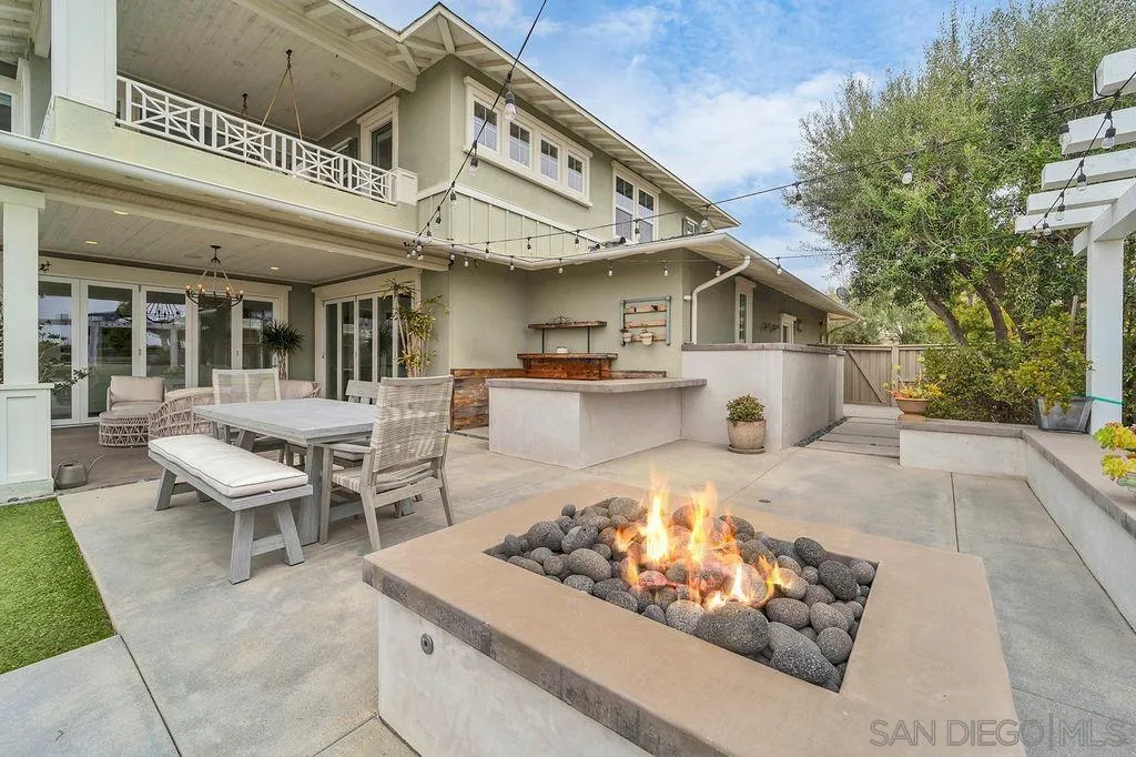896 Channel Island Drive Encinitas, CA 92024 - Photo 44 of 51 a view of a patio with couches table and chairs and potted plants