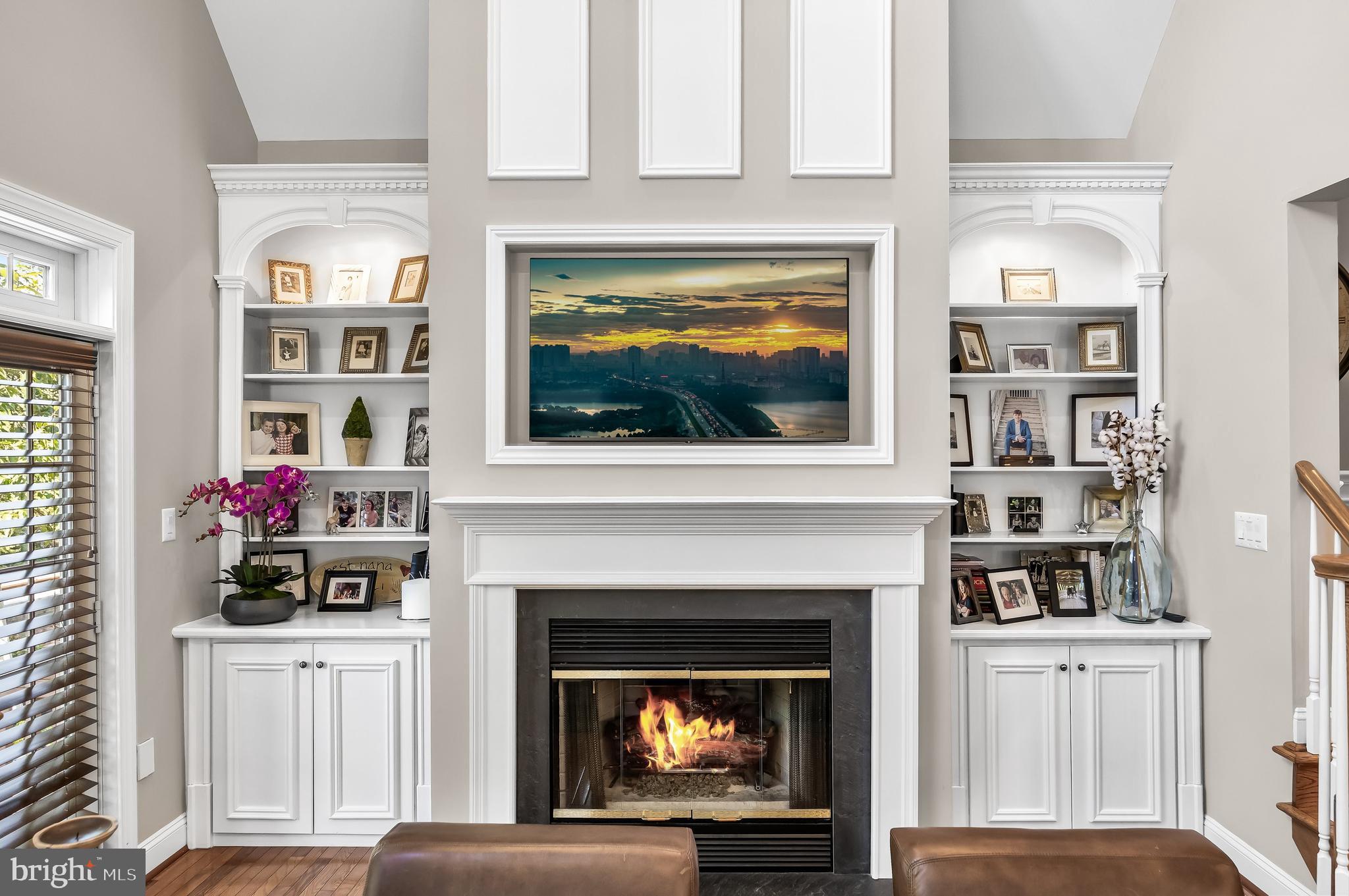 5 Collins Mill Court Moorestown, NJ 08057 - Photo 22 of 49 a living room with fireplace and a fireplace