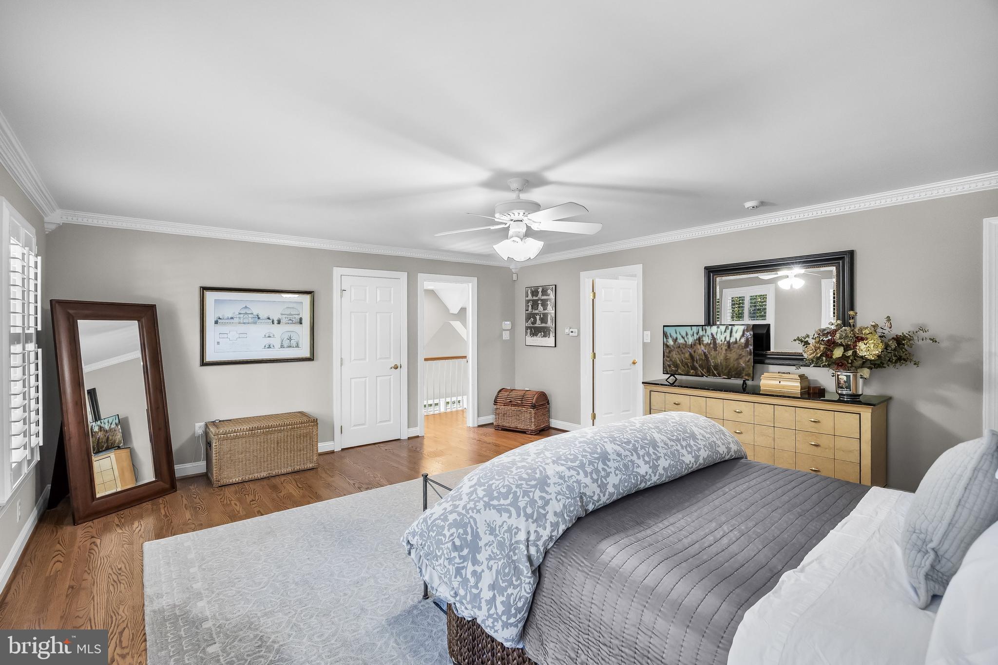 5 Collins Mill Court Moorestown, NJ 08057 - Photo 29 of 49 a bedroom with a large bed and a couch