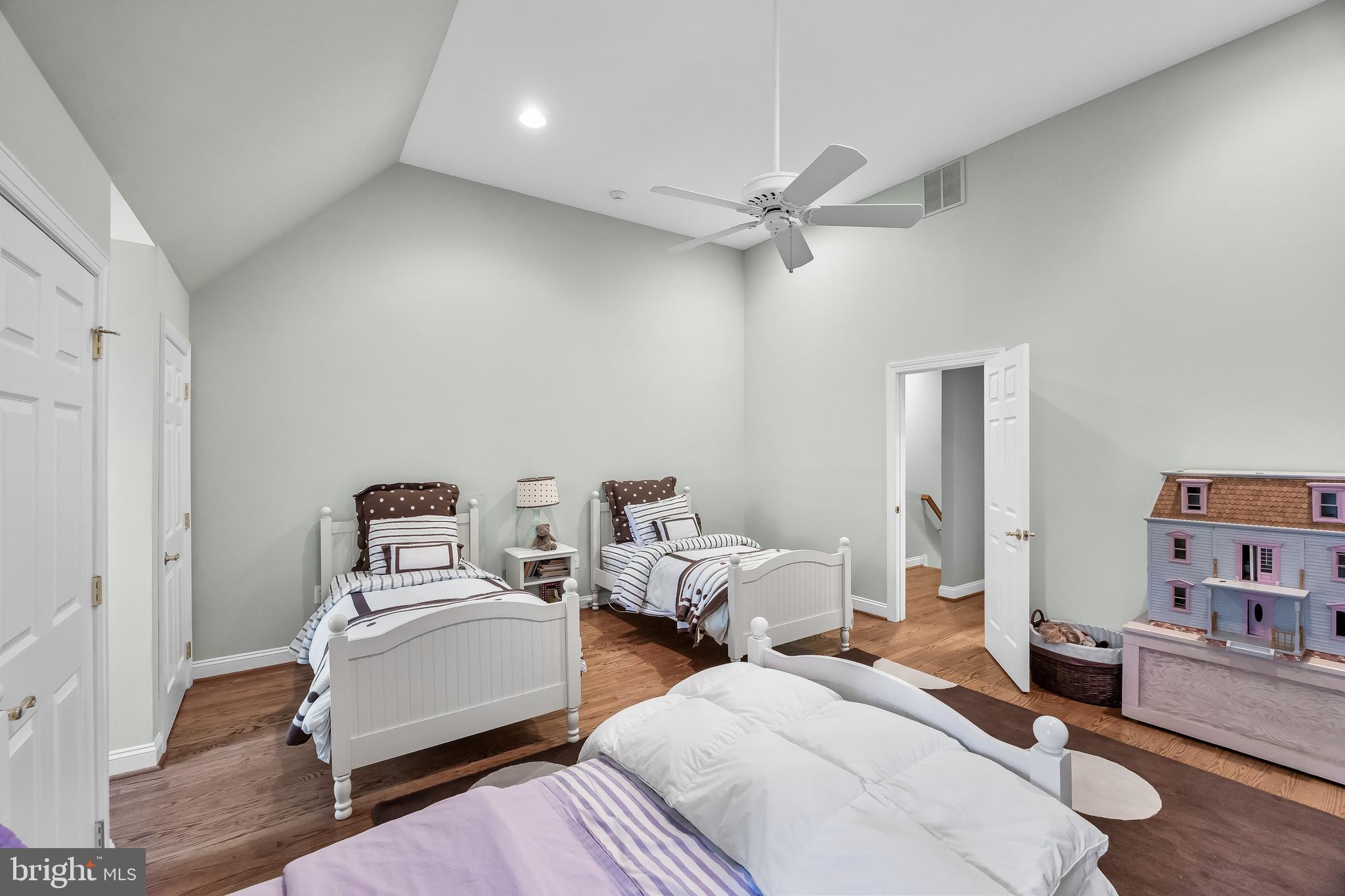 5 Collins Mill Court Moorestown, NJ 08057 - Photo 35 of 49 a bedroom with two beds and painted walls