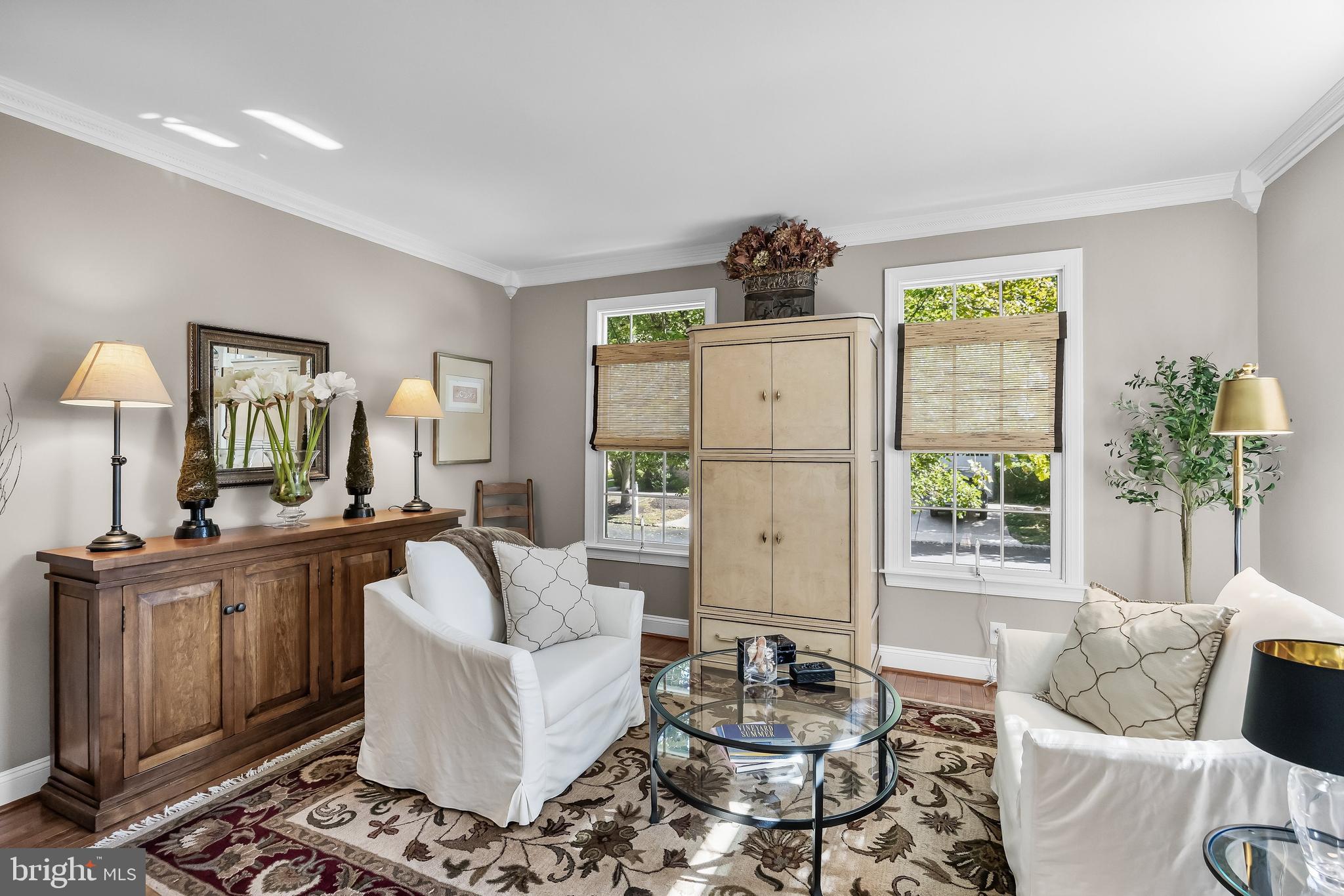 5 Collins Mill Court Moorestown, NJ 08057 - Photo 7 of 49 a living room with furniture and a large window