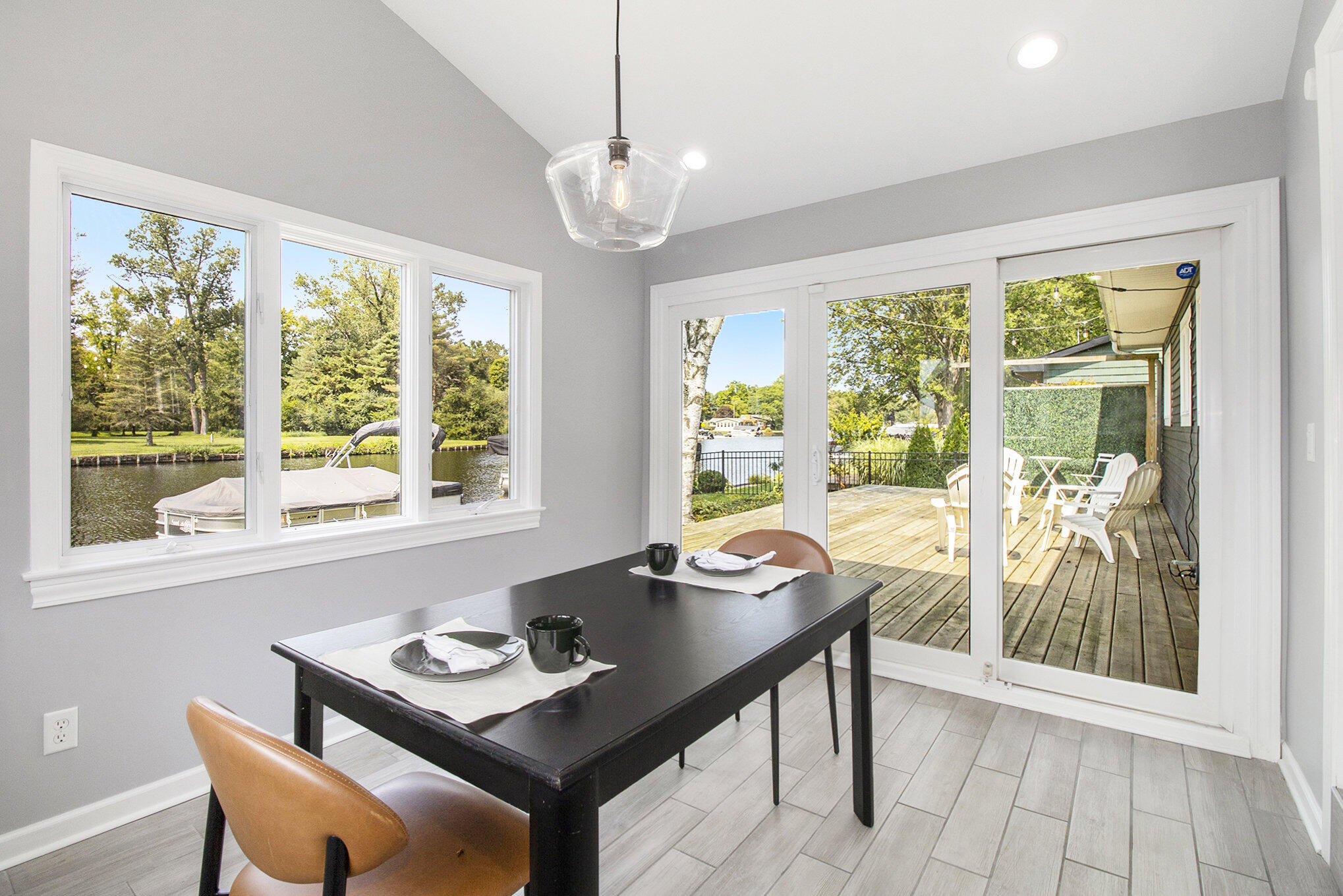 11254 Colony Pinckney, MI 48169 - Photo 25 of 61 dining to deck view no flowers