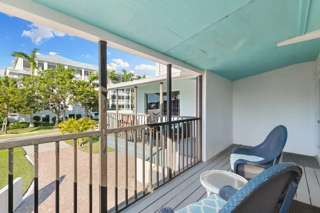 a view of a lake with a city view