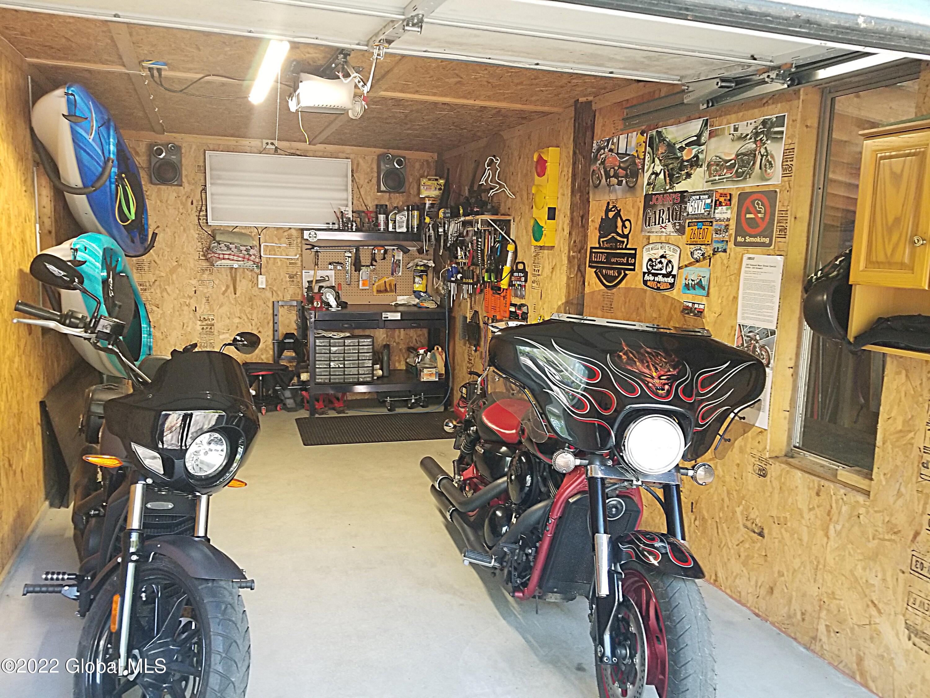 8 Edver Road Moreau, NY 12831 - Photo 48 of 50 Garage space with work bench