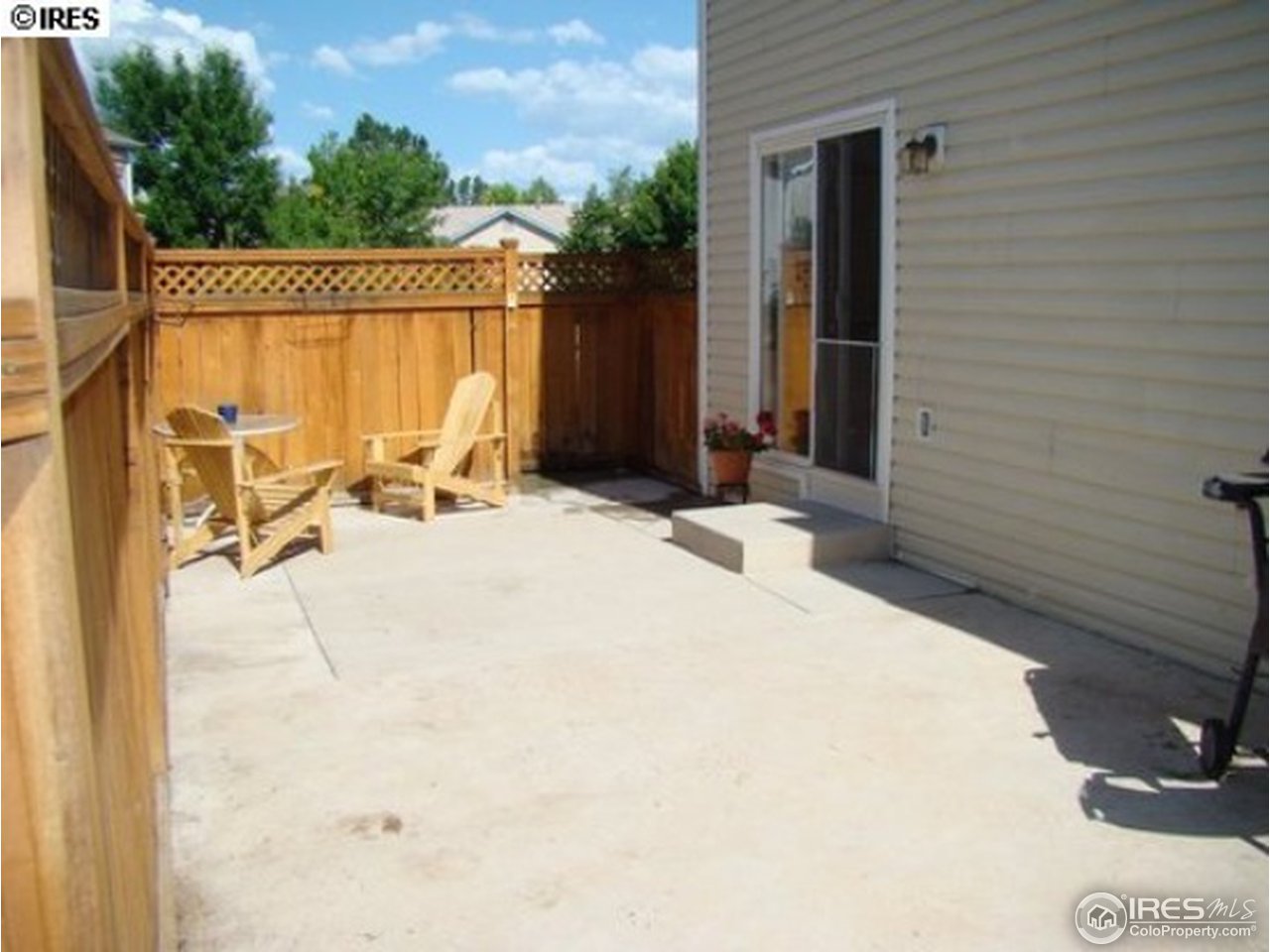 409 Riva Ridge Drive Fort Collins, CO 80526 - Photo 17 of 22 Back Patio to Door