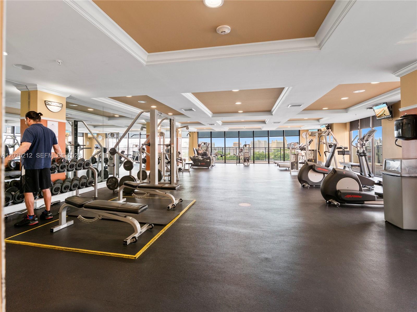 888 Douglas Road, Unit 302 Coral Gables, FL 33134 - Photo 33 of 51 GYM