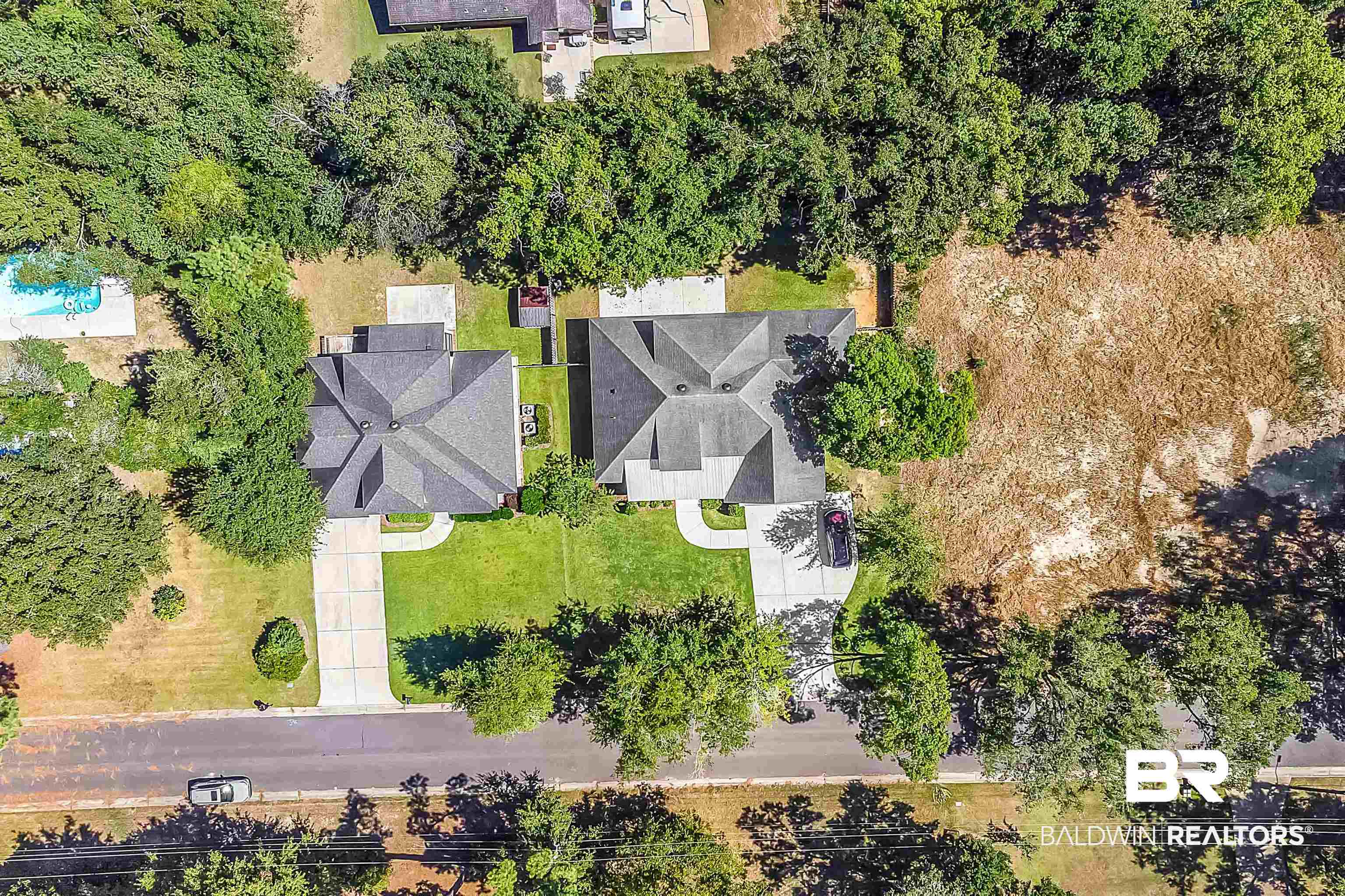212 Simon Street Fairhope, AL 36532 - Photo 47 of 49 Aerial Footprint