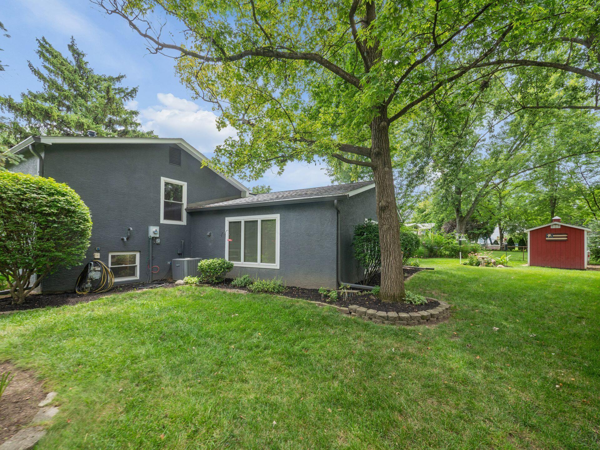 6777 Merwin Road East Columbus, OH 43235 - Photo 37 of 43 Rear View of Home