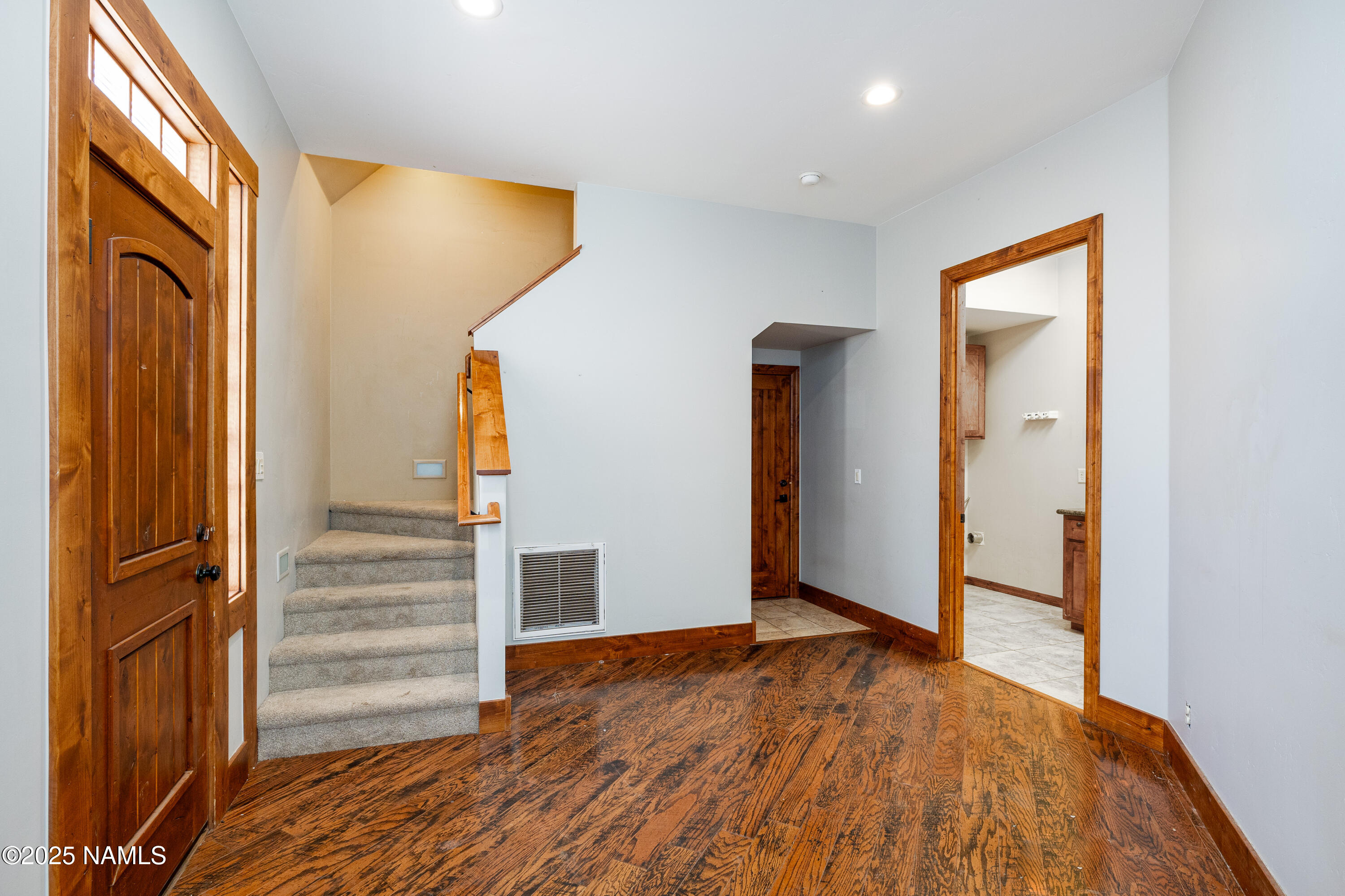 5835 Switchback Trail Flagstaff, AZ 86004 - Photo 22 of 35 a view of an entryway with wooden floor