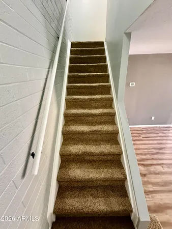 hallway with window