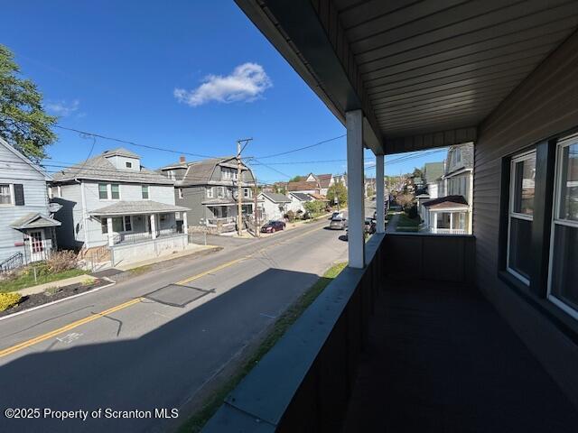 610 Moosic Street, Unit 2 Scranton, PA 18505 - Photo 15 of 18 a view of a balcony with chairs