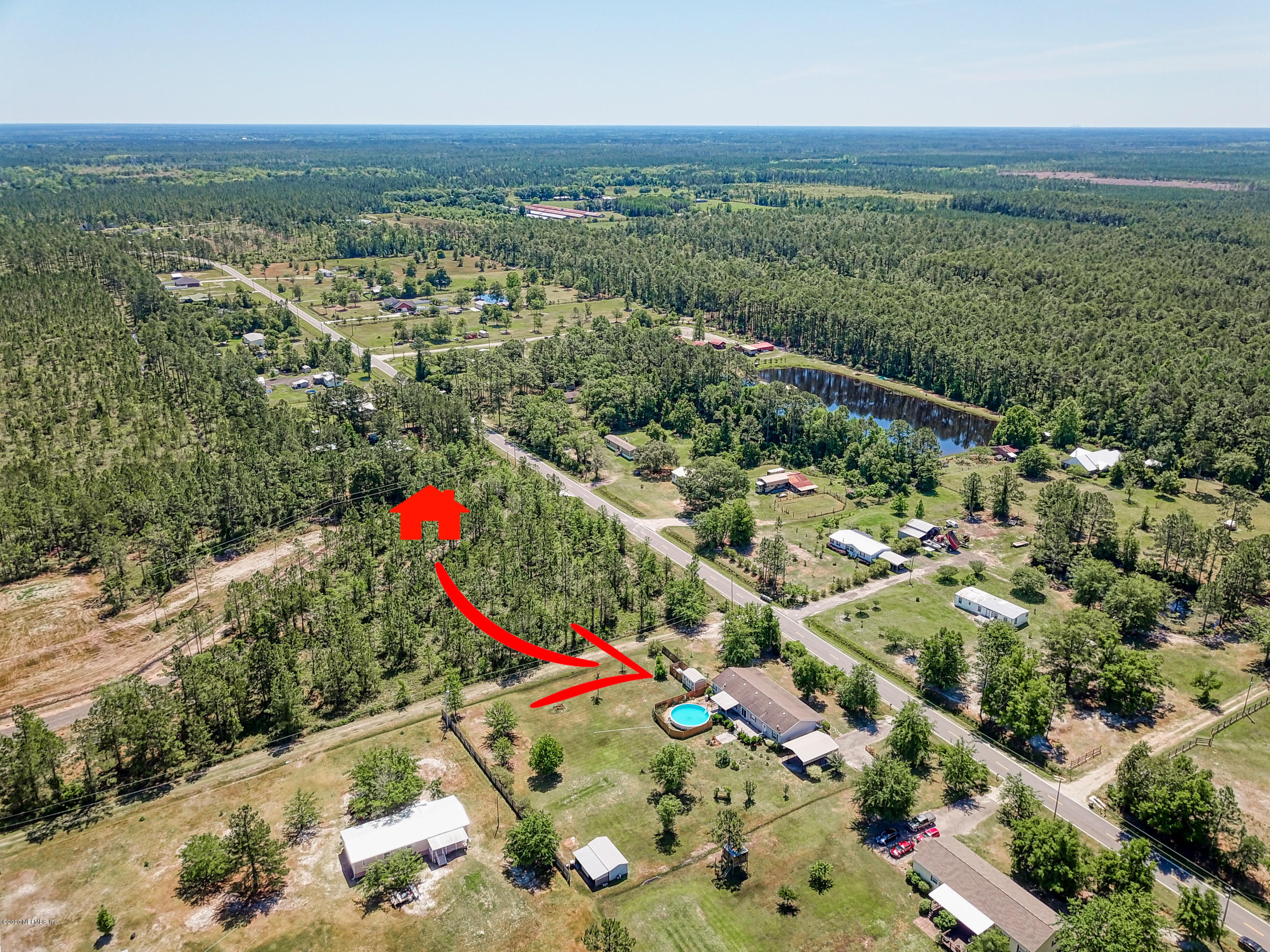 17766 Andrews Road Hilliard, FL 32046 - Photo 31 of 31 neighborhood aerial