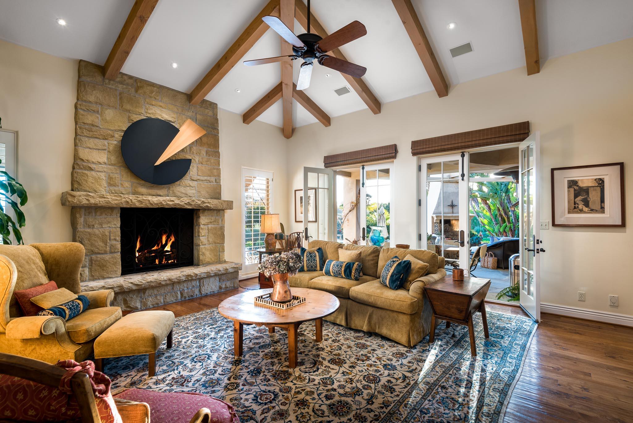 2838 East Valley Road Montecito, CA 93108 - Photo 12 of 28 Family Room