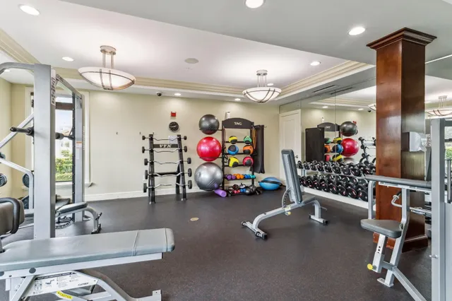 a view of a city that has tall buildings