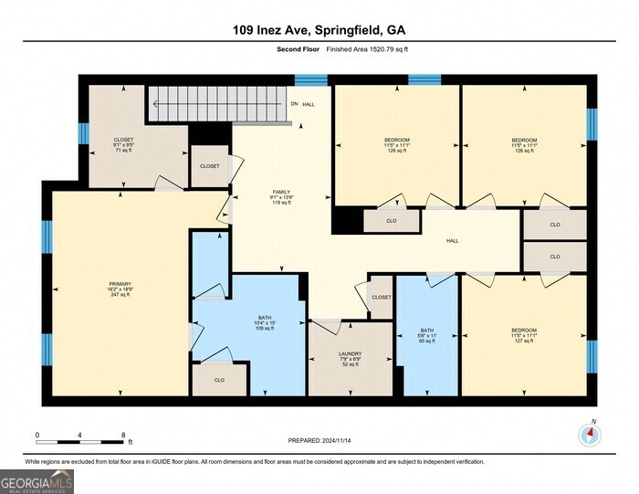 109 Inez Avenue Springfield, GA 31329 - Photo 24 of 26 a view of a living room with a large window