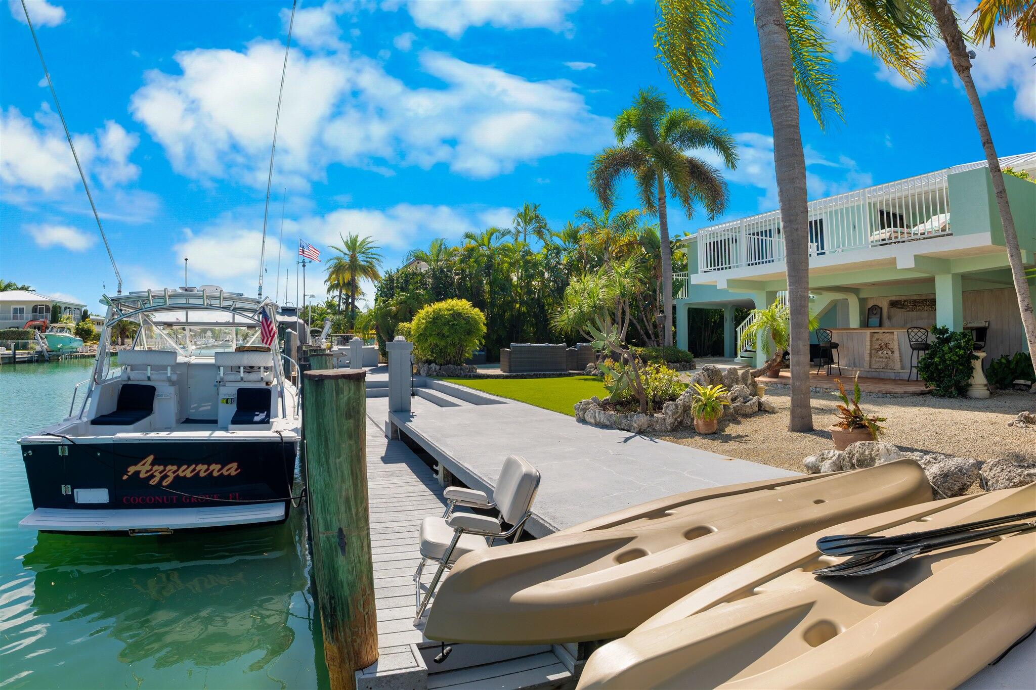 520 12th Street Key Colony Beach, FL 33051 - Photo 2 of 25 520-12-Street-Key-Colony-dock-a