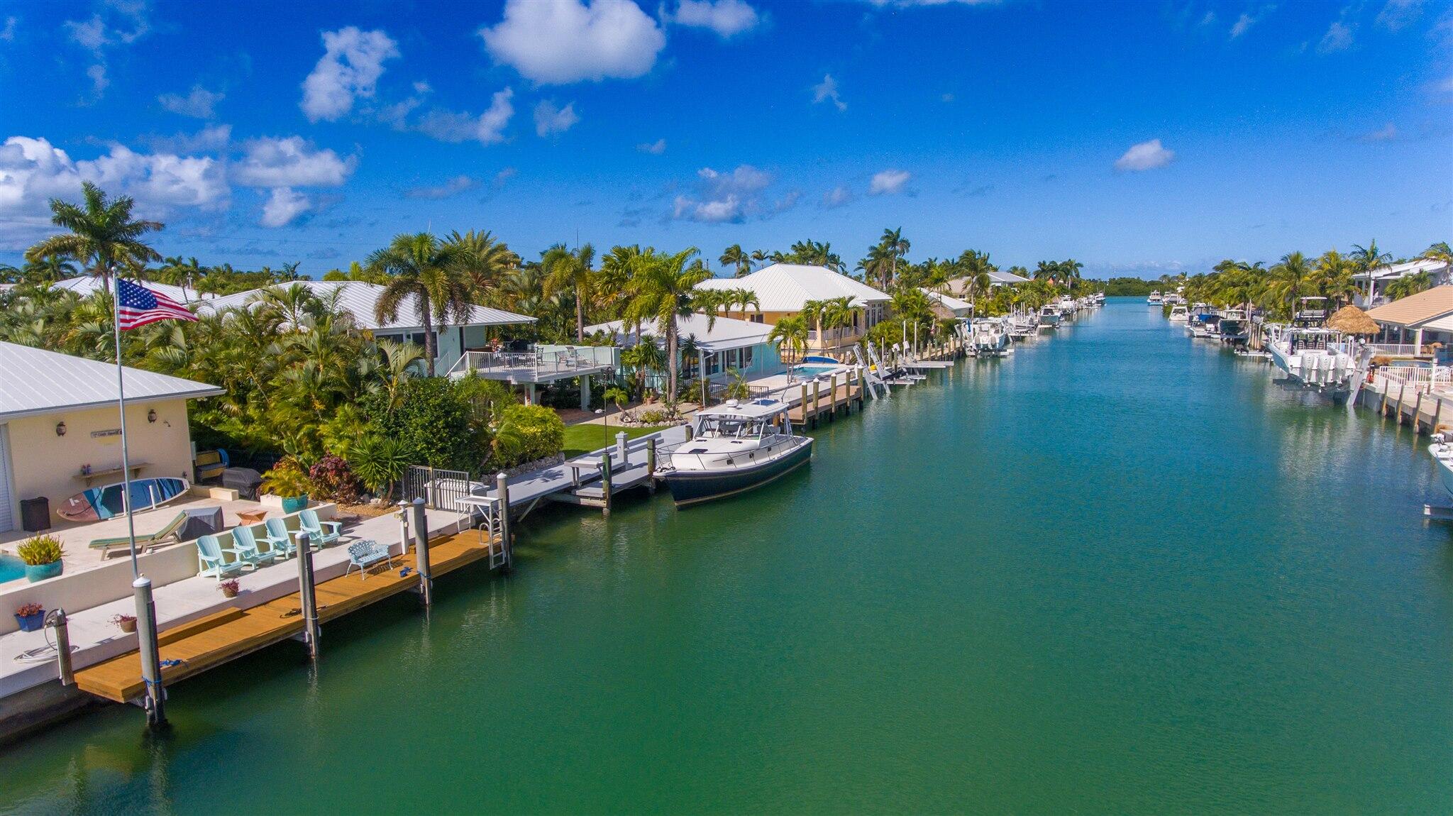 520 12th Street Key Colony Beach, FL 33051 - Photo 21 of 25 520-12-Street-Key-Colony-canal-view