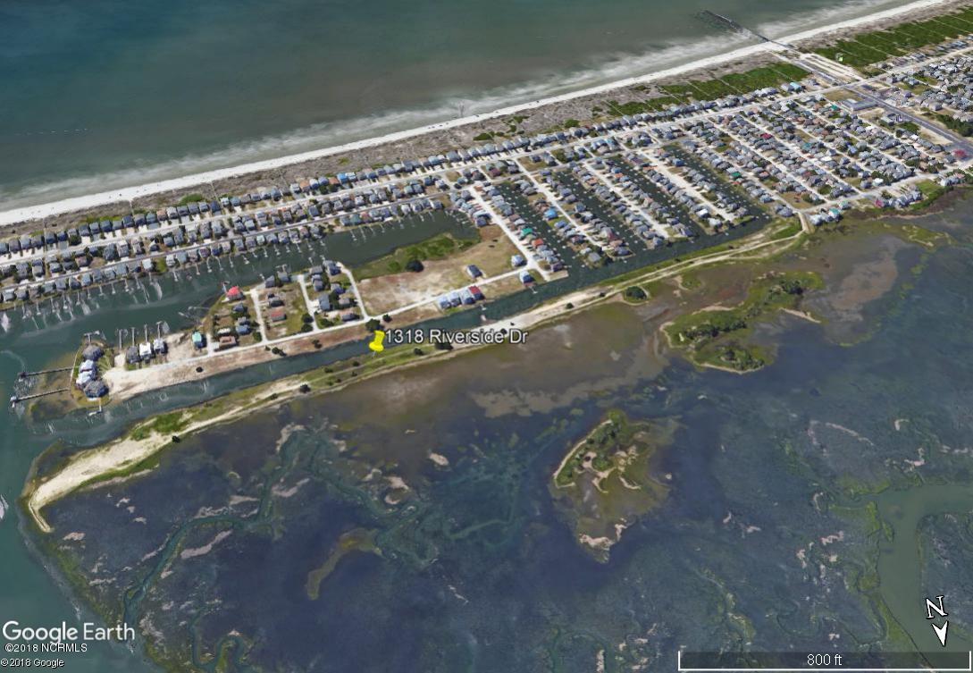 1318 Riverside Drive Sunset Beach, NC 28468 - Photo 1 of 13 Aerial View