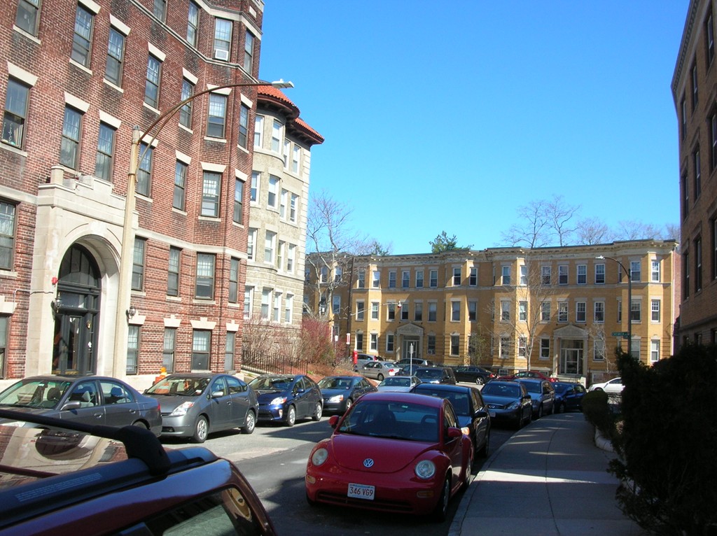 6 Lothian Road Boston, MA 02135 - Photo 4 of 7 a cars parked in front of a building