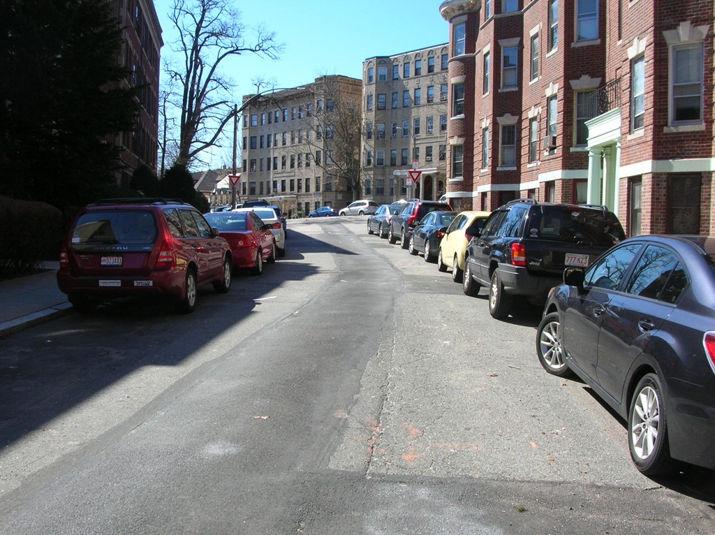 6 Lothian Road Boston, MA 02135 - Photo 5 of 7 a view of a street with cars