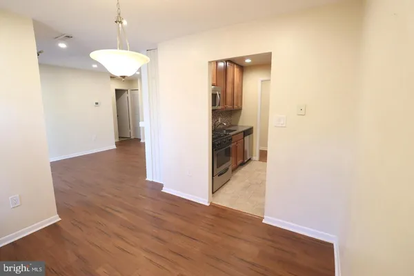 a view interior of the house and wooden floor