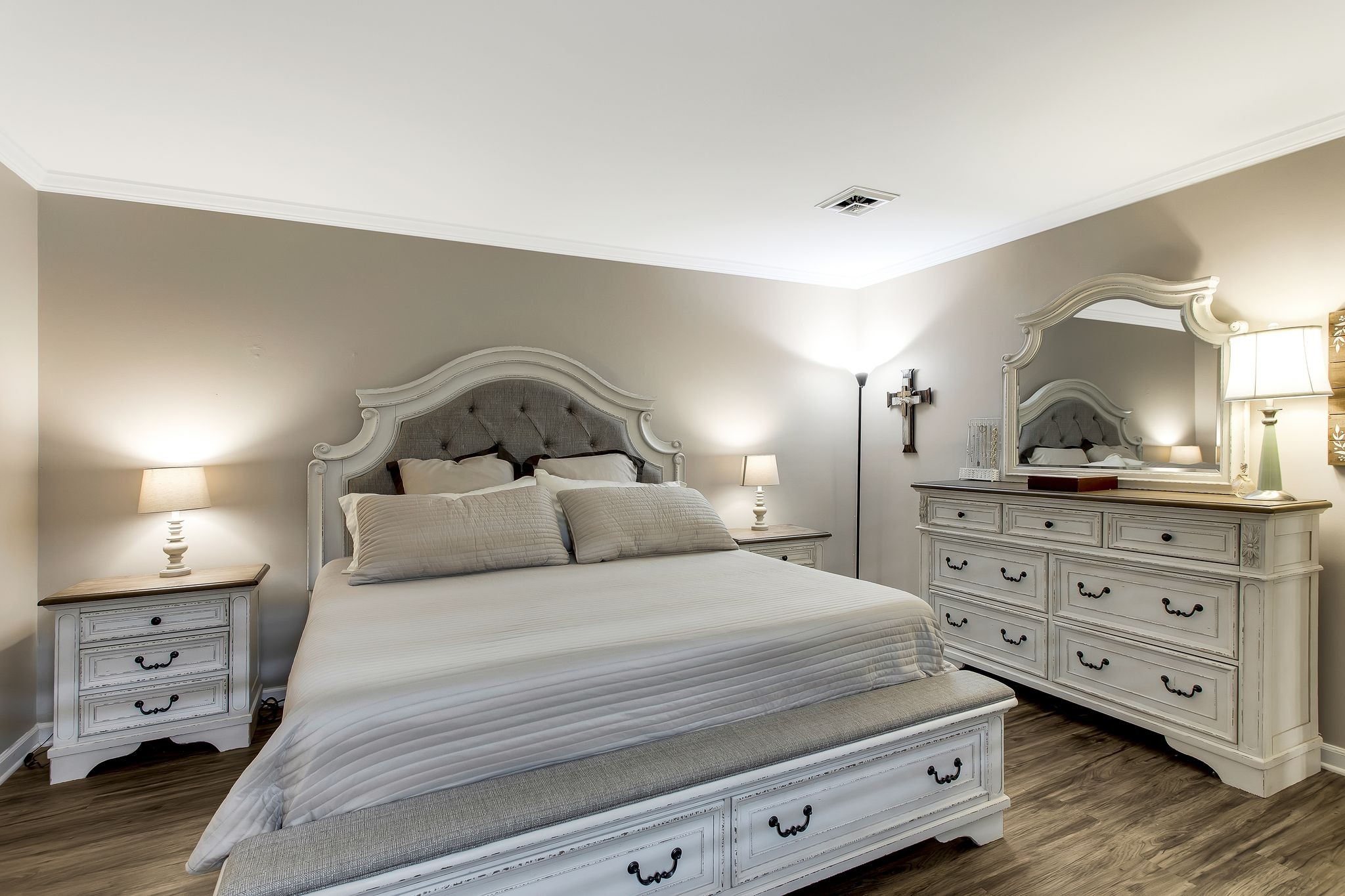 1122 General George Patton Road Nashville, TN 37221 - Photo 18 of 32 a bedroom with a bed and a dresser