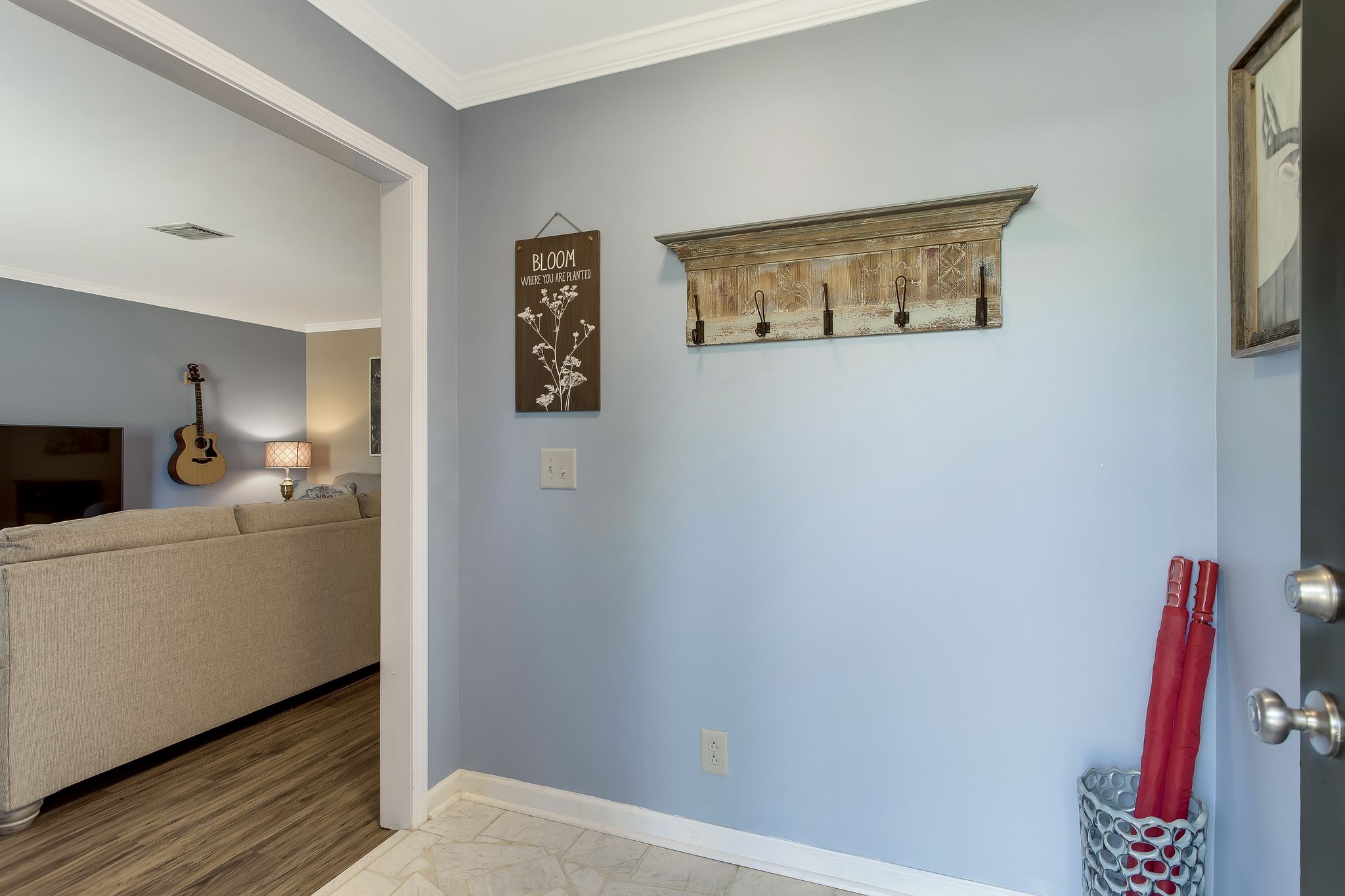 1122 General George Patton Road Nashville, TN 37221 - Photo 3 of 32 a view of a hallway with workspace and a window