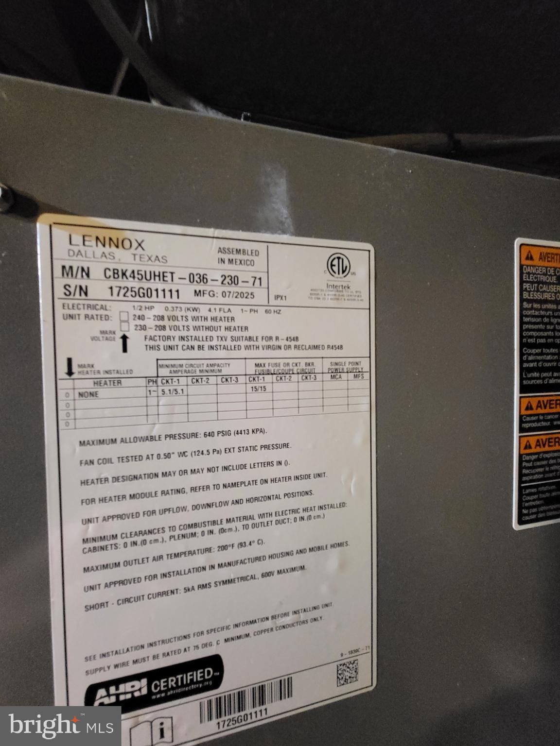 10142 Marshall Pond Road Burke, VA 22015 - Photo 26 of 27 New Lennox HVAC
