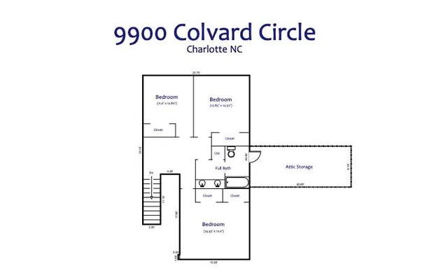 $534,500 | 9900 Colvard Circle, Charlotte, NC 28269