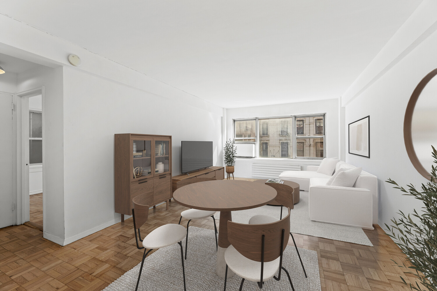 288 Lexington Avenue, Unit 3B Manhattan, NY 10016 - Photo 2 of 10 a dining room with furniture and window