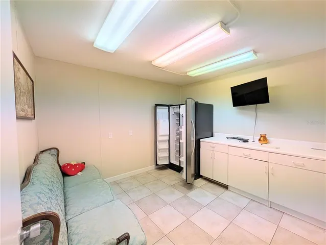 a room with storage and utility