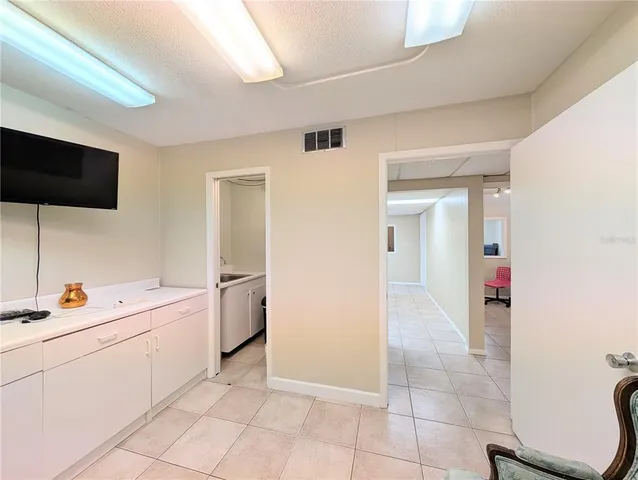 a room with storage and utility