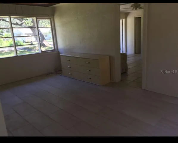 a room with a window