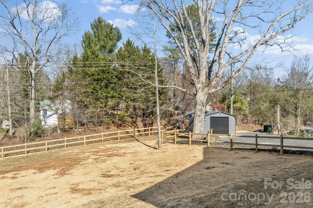 a room with a table and chairs