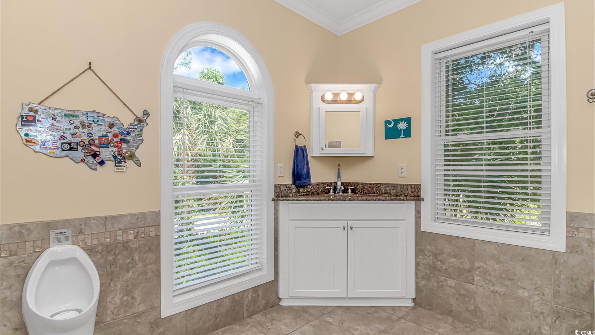 88 Gillette Place Murrells Inlet, SC 29576 - Photo 22 of 40 Bathroom featuring tile patterned flooring, vanity