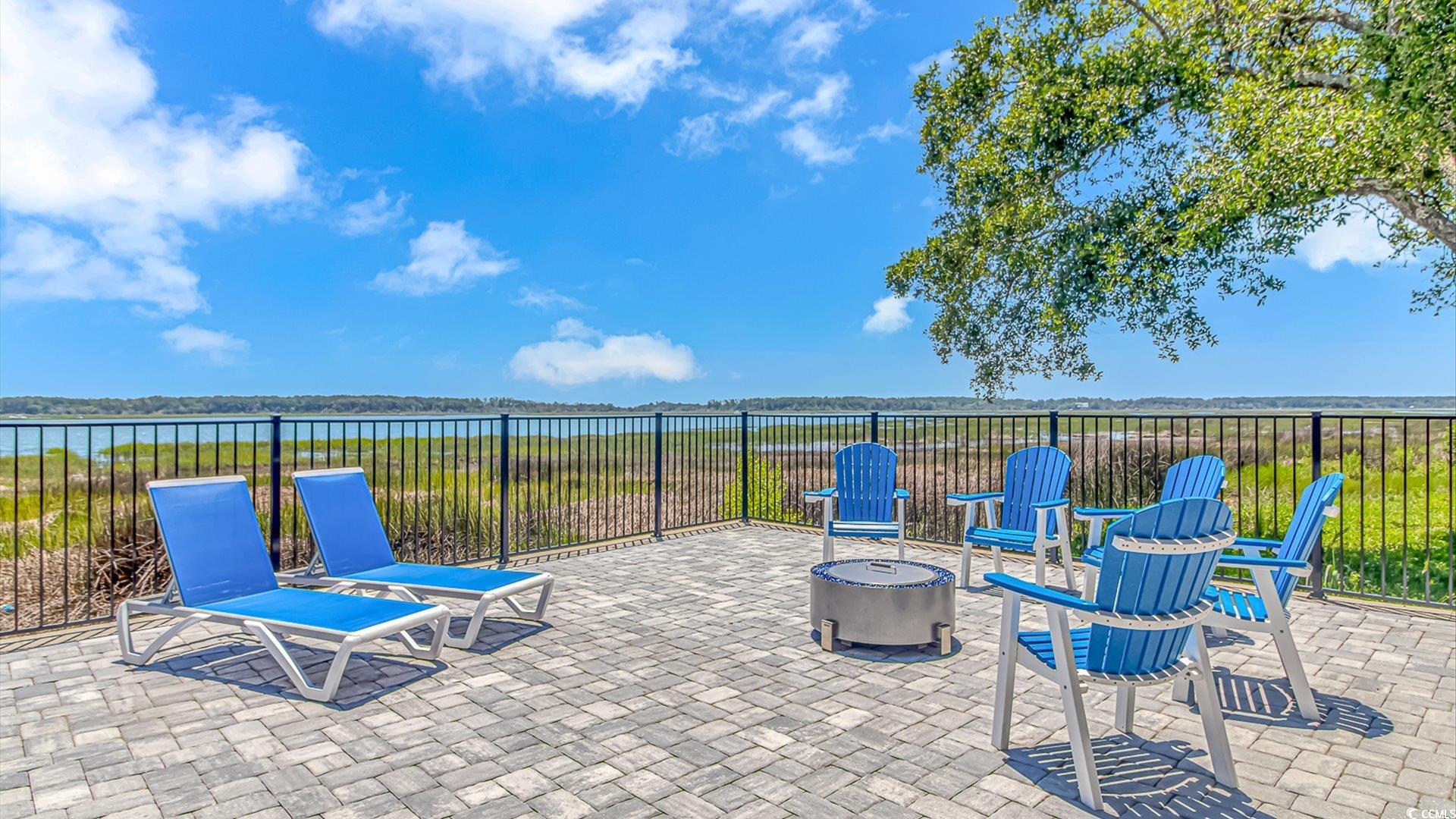 88 Gillette Place Murrells Inlet, SC 29576 - Photo 32 of 40 View of patio / terrace with a water view and an o