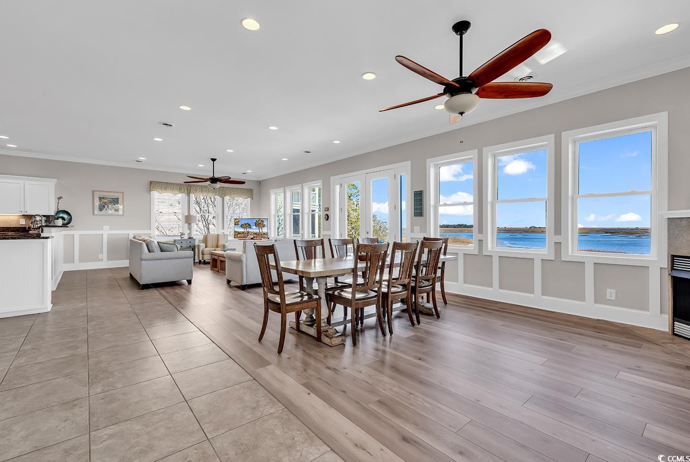 88 Gillette Place Murrells Inlet, SC 29576 - Photo 7 of 40 Dining room featuring light wood-style flooring, a