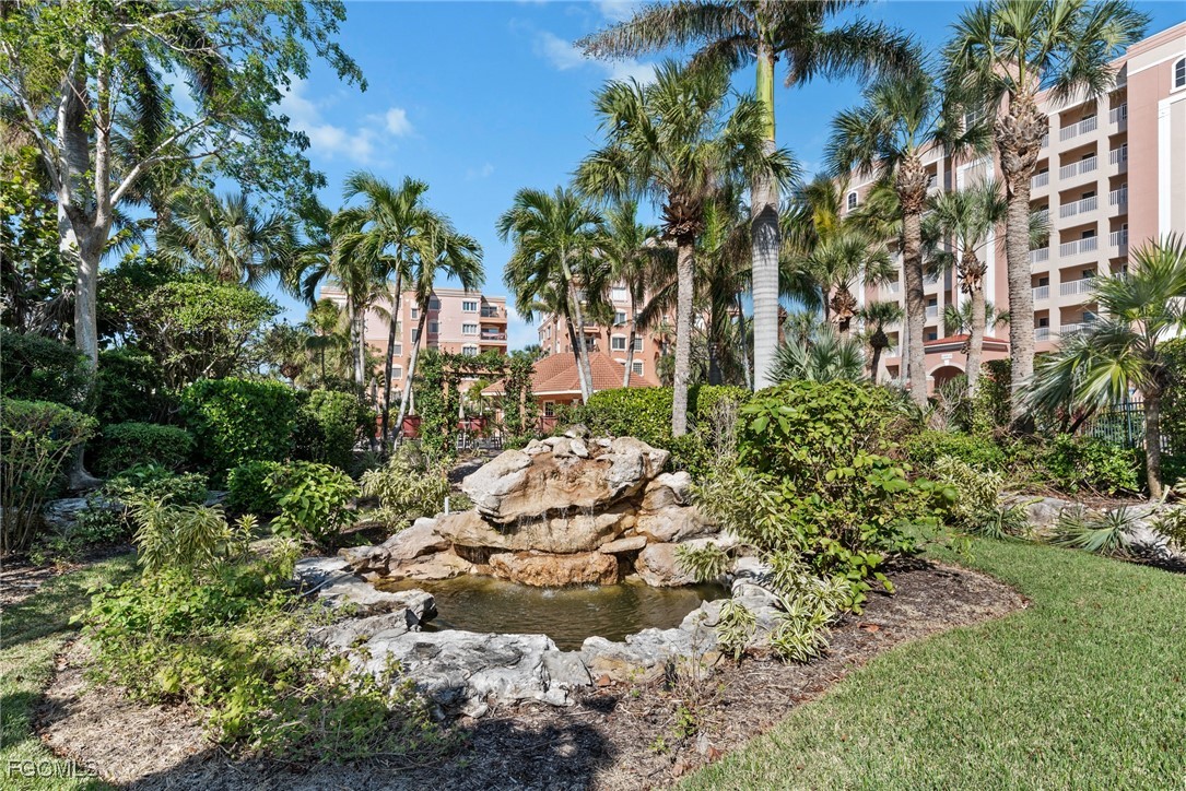 14813 Laguna Drive, Unit 301 Fort Myers, FL 33908 - Photo 41 of 50 a view of a garden with plants
