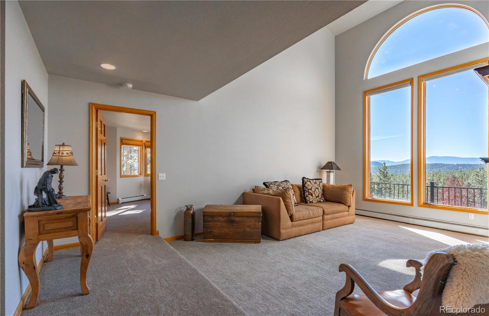 318 Rd D Pine, CO 80470 - Photo 5 of 50 a living room with furniture and a large window