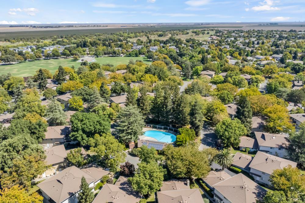 2900 Pole Line Road, Unit 2 Davis, CA 95618 - Photo 31 of 34 an aerial view of a house with a yard